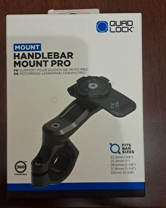 Quad lock handlebar mount pro