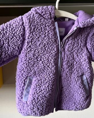 Giacca felpata bimba BluKids 9-12 mesi come nuova
