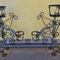 portagioie ferro battuto 