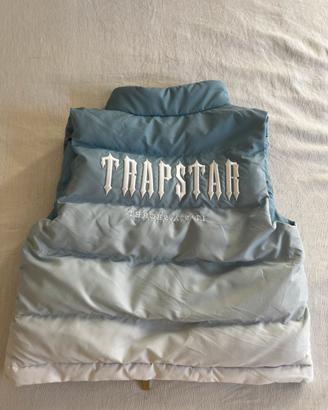 Smanicato Trapstar sfumato bianco-azzurro