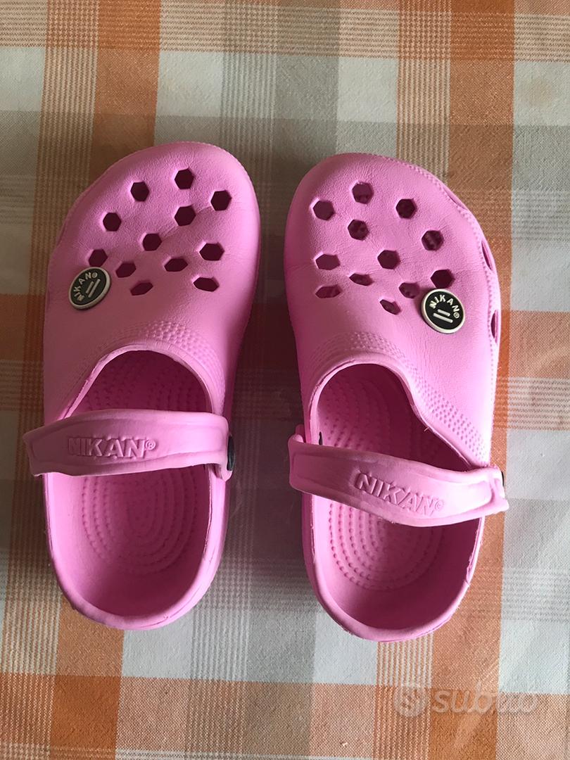 Ciabatte tipo clearance crocs con pelo