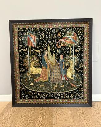 Arazzo medievale "La dama e l'unicorno"