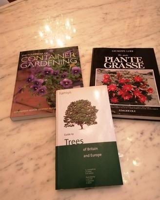 Libri di giardinaggio e botanica in lingua inglese