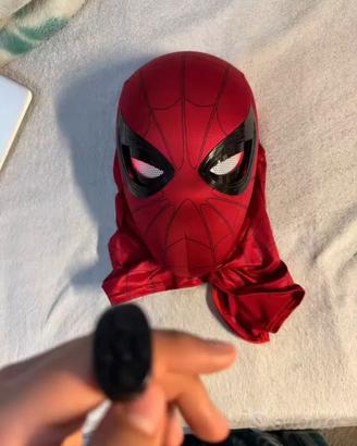Maschera spiderman elettrica o manuale