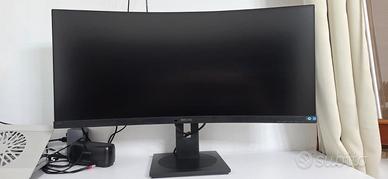 Monitor Philips 34 pollici curvo UltraWide Quad HD