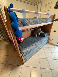 Letto a castello per cameretta Moretti