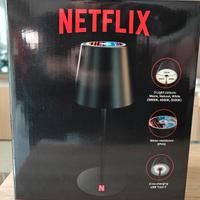 Lampada touch Netflix ricaricabile 