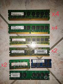 lotto RAM DDR2 