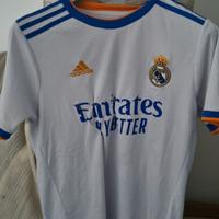 0895NN-Maglia Calcio Real Madrid Ali n.9 Taglia S