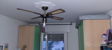 Lampada a soffitto con ventilatore
