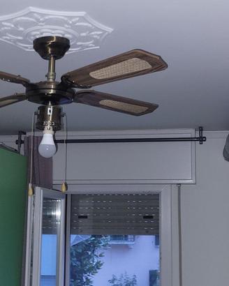 Lampada a soffitto con ventilatore