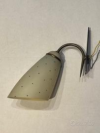 Applique anni '50/60 vetro satinato