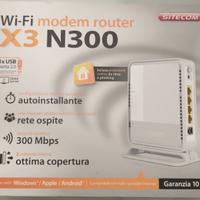 Sitecom Modem/Router ADSL2+ Wi-Fi X3 N300 WLM3600