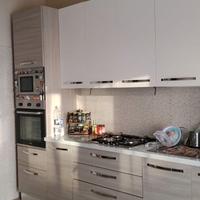 👉 Cucina moderna 3,50 mt bianco/rovere