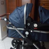 trio carrozzina come nuova 