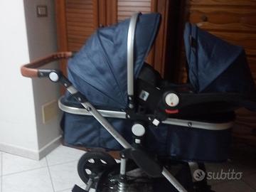 trio carrozzina come nuova 
