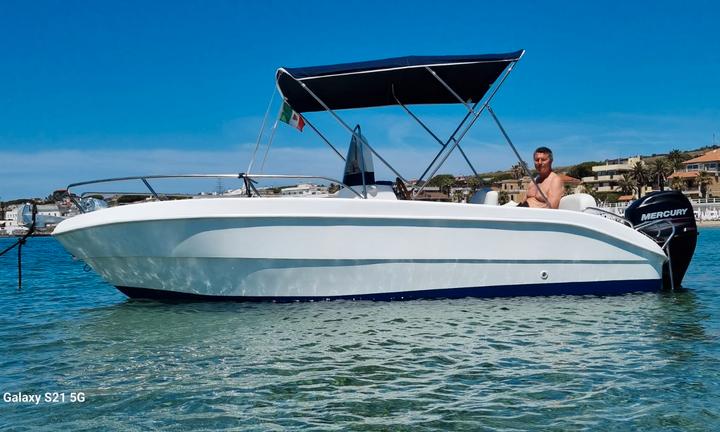 Mimi 19 fisherman con motore mercury 40 pro 90 ore