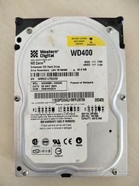 harddisk 40gb attacco IDE vintage 
