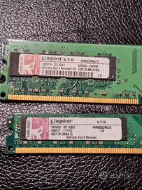 Kingston 2+1 GB  DDR2 Desktop 