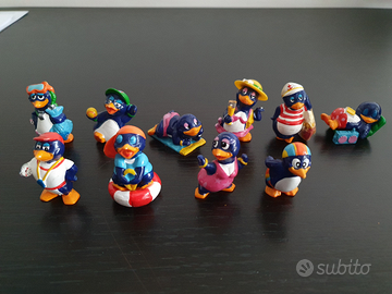 Sorpresine Kinder Pingui Beach 1994 COMPLETA