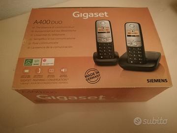 Cordless DECT Siemens Gigaset A400 Duo | Coppia