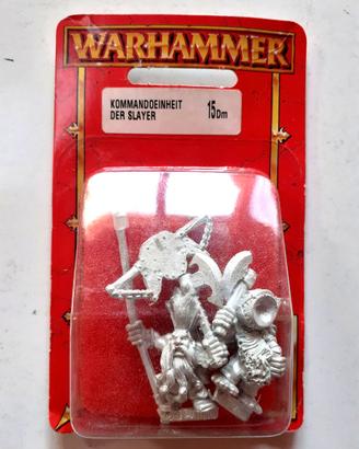 Warhammer Fantasy Dwarfs Nani Slayer Command