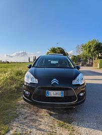 Citroen C3 2012 nera 1.1 Metano benzina 60cv