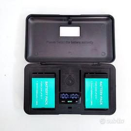 Caricabatteria e 2 batterie LP-E17 Canon