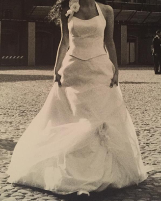 Abito da sposa Egò stile principessa con strascico