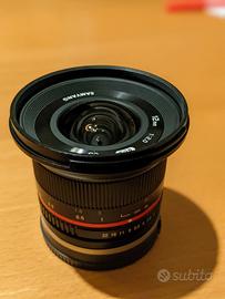 Samyang 12 f2 E-Mount