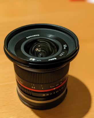 Samyang 12 f2 E-Mount