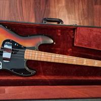 Fender jazz bass sunburst 1978