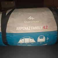 Attrezzatura da campeggio usata poco