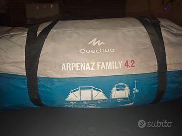 Attrezzatura da campeggio usata poco