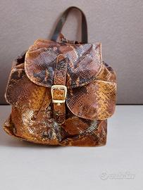 Zaino Artigianale in vera pelle pregiata