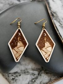 Orecchini fiabeschi pendenti da donna