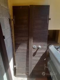 Portone in legno