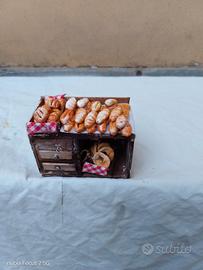 presepe lavorazione artigianale banco del panettie
