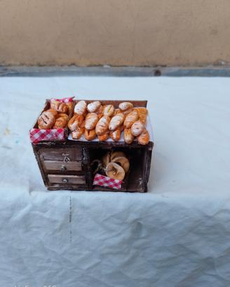presepe lavorazione artigianale banco del panettie