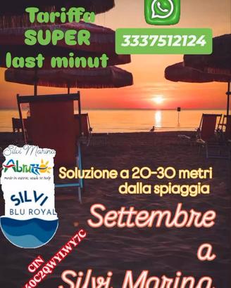 Ultime disponibilità a Silvi Marina