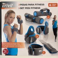 Set n. 6 pesi per fitness CRIVIT SPORTS