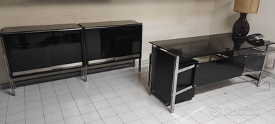 Mobili ufficio scrivania anni 70 vintage originali