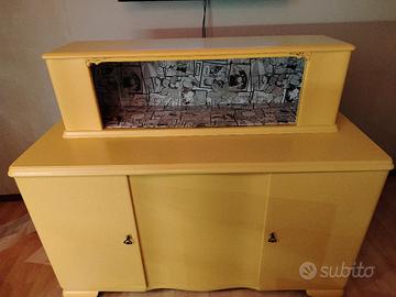 credenza vintage rivisitata