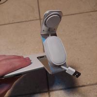 base di ricarica wirless + orologio