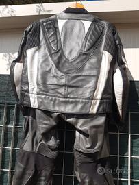 tuta moto suomy in pelle 