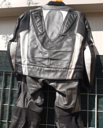tuta moto suomy in pelle 