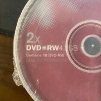DVD-RW Confezione da 10 Rimax sigillati