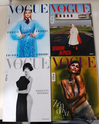 Vogue Italia - Lotto 4 Riviste Da Collezione