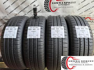 4 PNEUMATICI 185/60 R15 TOMKET ESTIVE