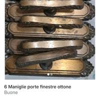 6 maniglie porte finestre 